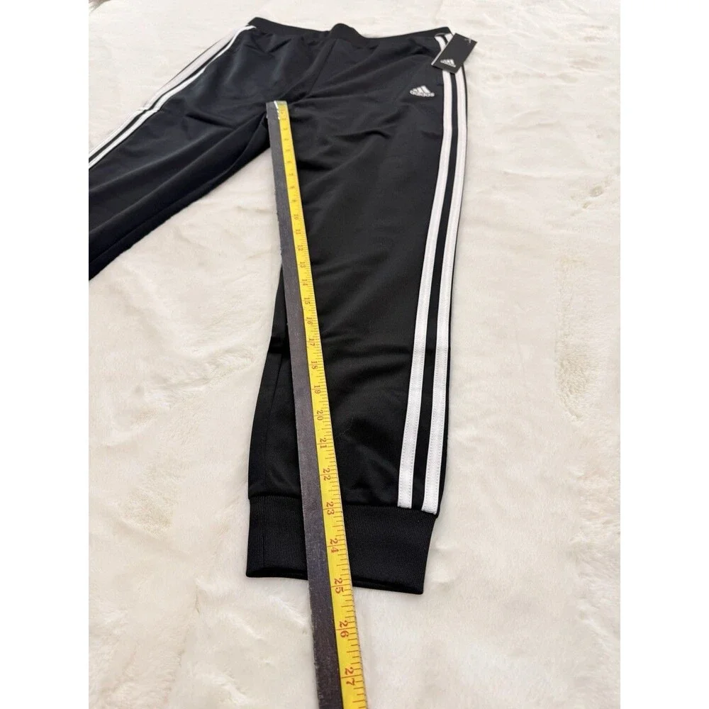 ADIDAS Essentials 3-Stripes Track Suit Zip Jacket Pants Girls Youth L (14)Black - Picture 16 of 16
